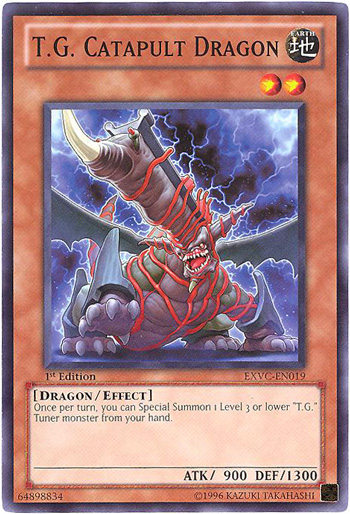 tg yugioh cards TG1-EM1 - Yu-Gi-Oh! Card Chapter 1 Yugioh - Tech Genus Catapult
