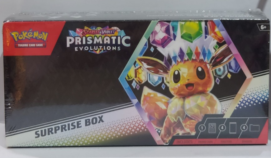 Prismatic Evolutions Surprise box